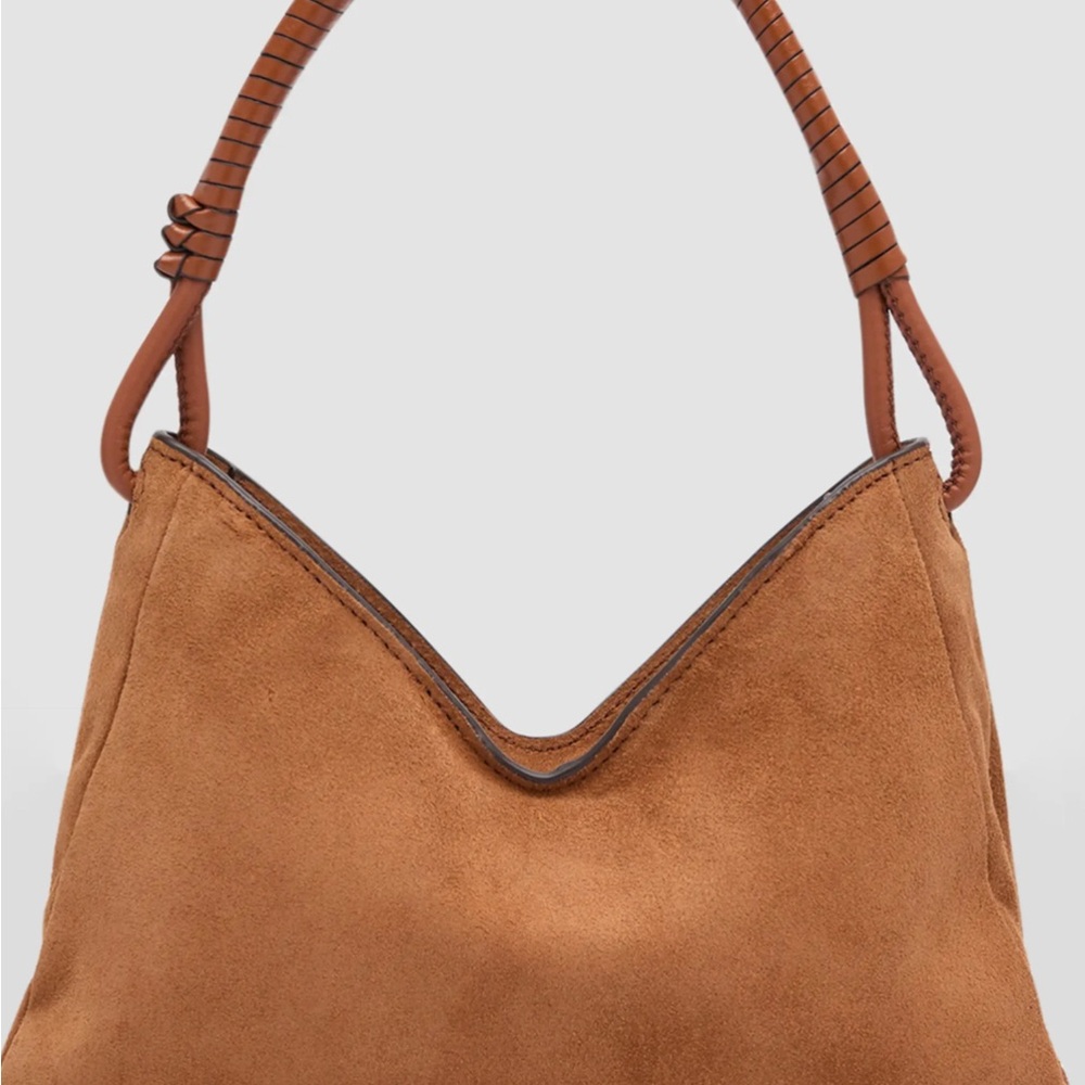 STAUD STAUD
Valerie Zip Suede Shoulder Bag - Picture 4 of 13
